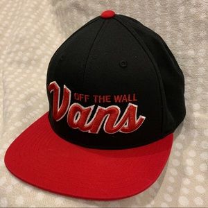 Vans Off The Wall Cap Hat MD-LG embroidered